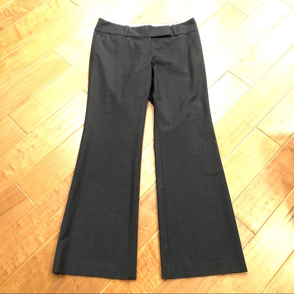 Ann Taylor Women’s Wool Gray Dress Pants Trousers Size 8